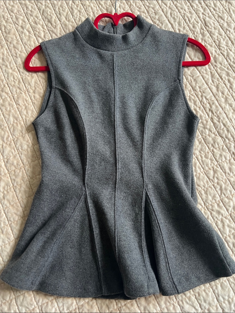 Zara Heather Gray Knit top